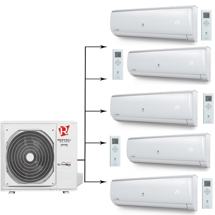 Royal Clima 5RFM-42HN / RCI-TM09HNx5