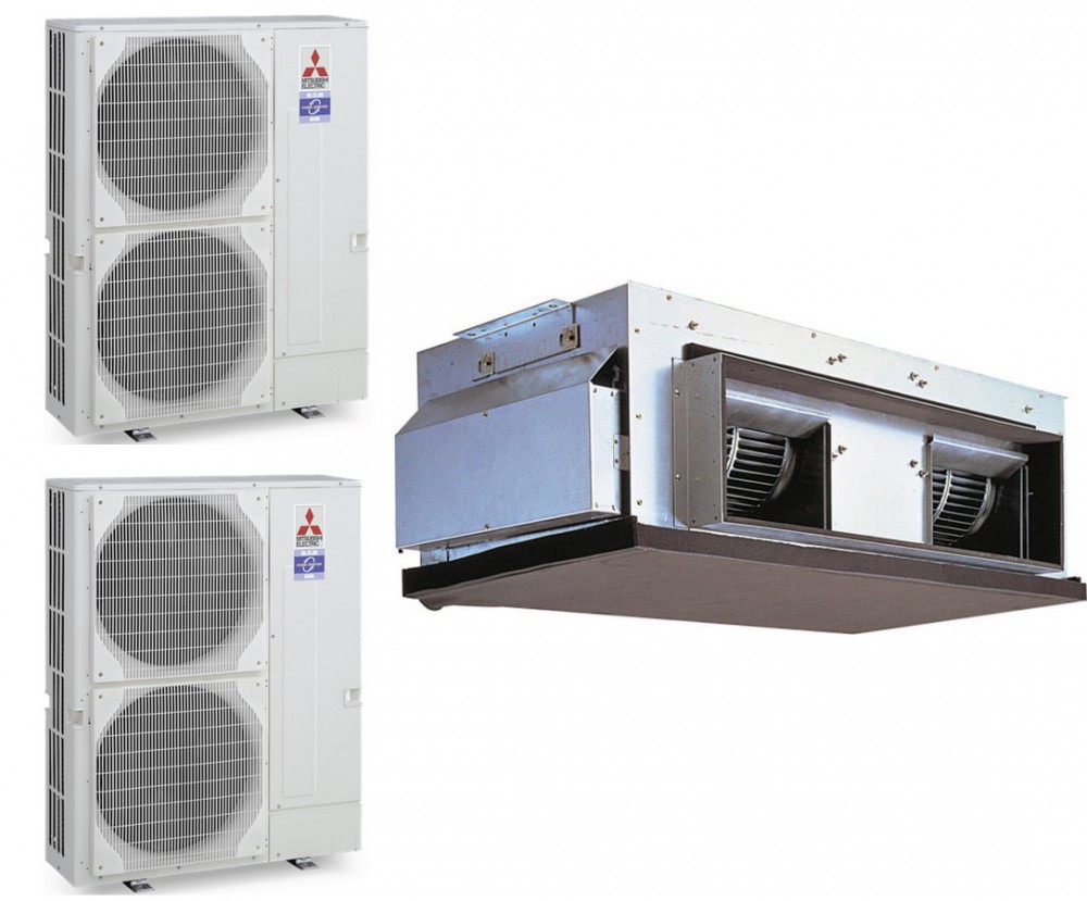 Mitsubishi Electric PUHZ-P200YHA3 + PUHZ-P200YHA3 / PEA-RP400GAQ