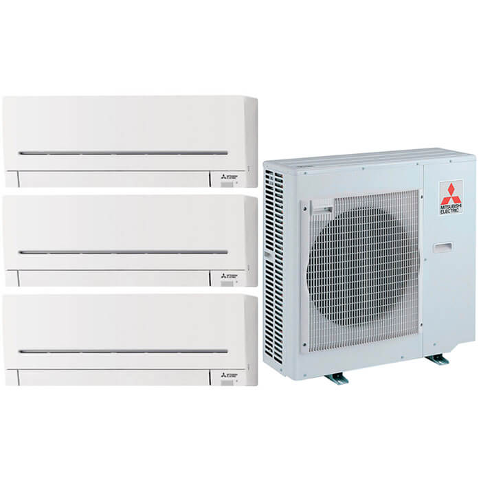 Mitsubishi Electric MXZ-4E72VA / MSZ-AP35VGK + MSZ-AP20VGx2