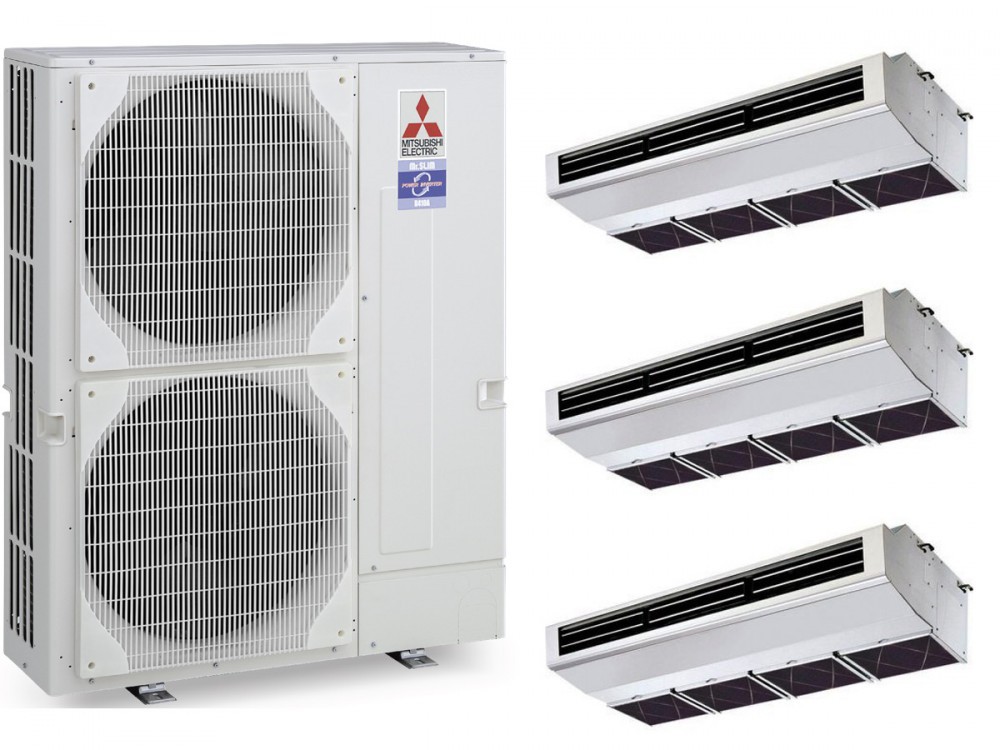 Mitsubishi Electric PUHZ-ZRP250YKA / PCA-RP71HAQ + PCA-RP71HAQ + PCA-RP71HAQ