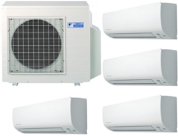 Daikin 4MXS80E / ATXS20K + ATXS20K + ATXS25K + ATXS25K