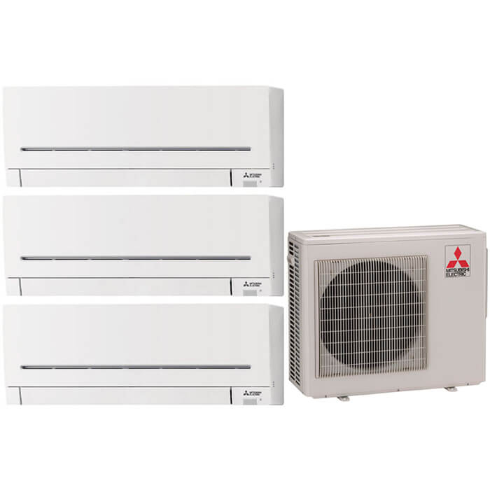 Mitsubishi Electric MXZ-3E68VA / MSZ-AP25VGKx3