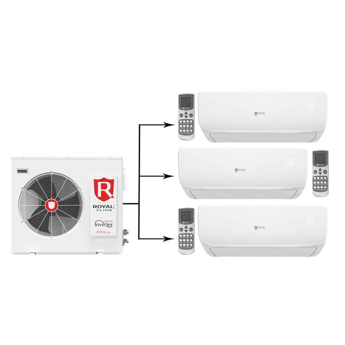 Royal Clima RFM3-27HN/OUT / RCI-VM09HN/INx3