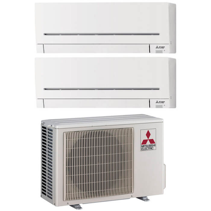 Mitsubishi Electric MXZ-2D53VA / MSZ-AP25VGK + MSZ-AP35VGK