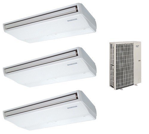 Mitsubishi Electric PU-P140YHA / PCA-RP50KAQ + PCA-RP50KAQ + PCA-RP50KAQ