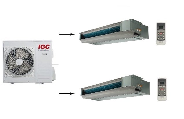 IGC RAM2-M18UNH / RAD-12NH + RAD-12NH