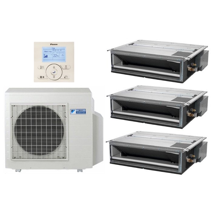 Daikin FDXS25F + FDXS25F + FDXS25F / 3MXS40K