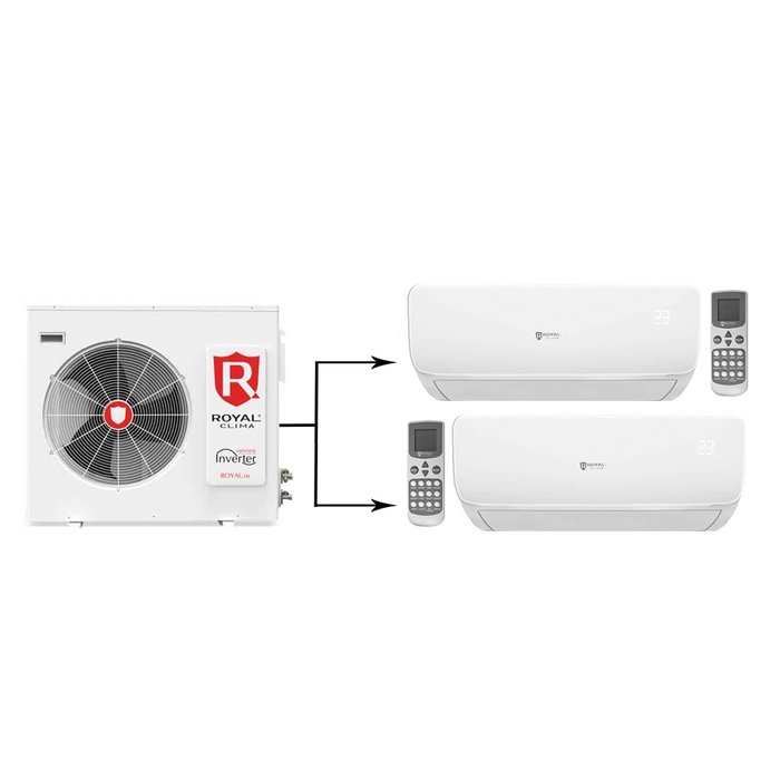 Royal Clima RFM2-18HN/OUT / RCI-VM12HN/INx2